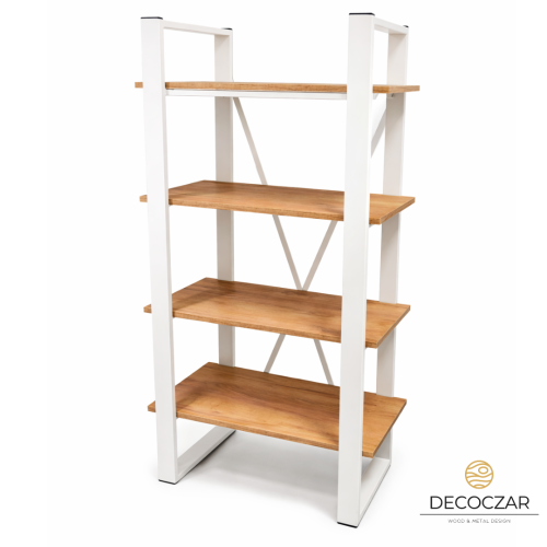 REGAŁ INDUSTRIALNY Z PÓŁKAMI LOFT