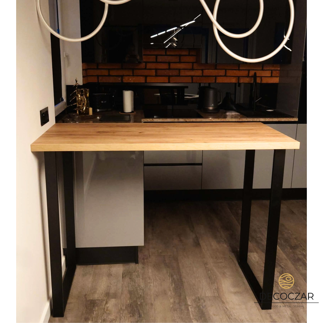 STELAŻ METALOWY POD STÓŁ / NOGA DO STOŁU / PODSTAWA METALOWA - obrazek 2