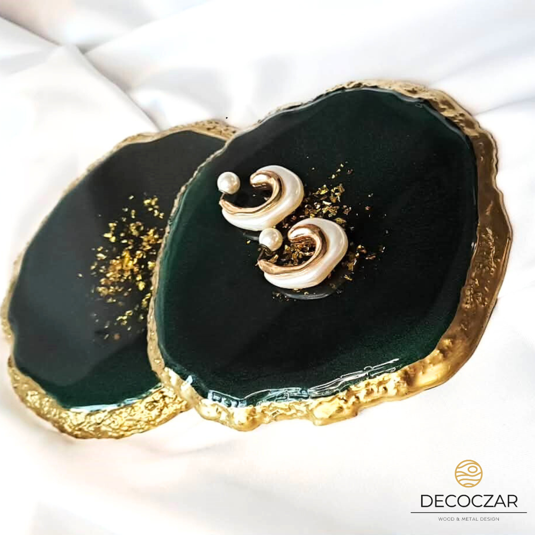 PODKŁADKA "BUTELKOWA ZIELEŃ AURA" 2 szt - obrazek 4