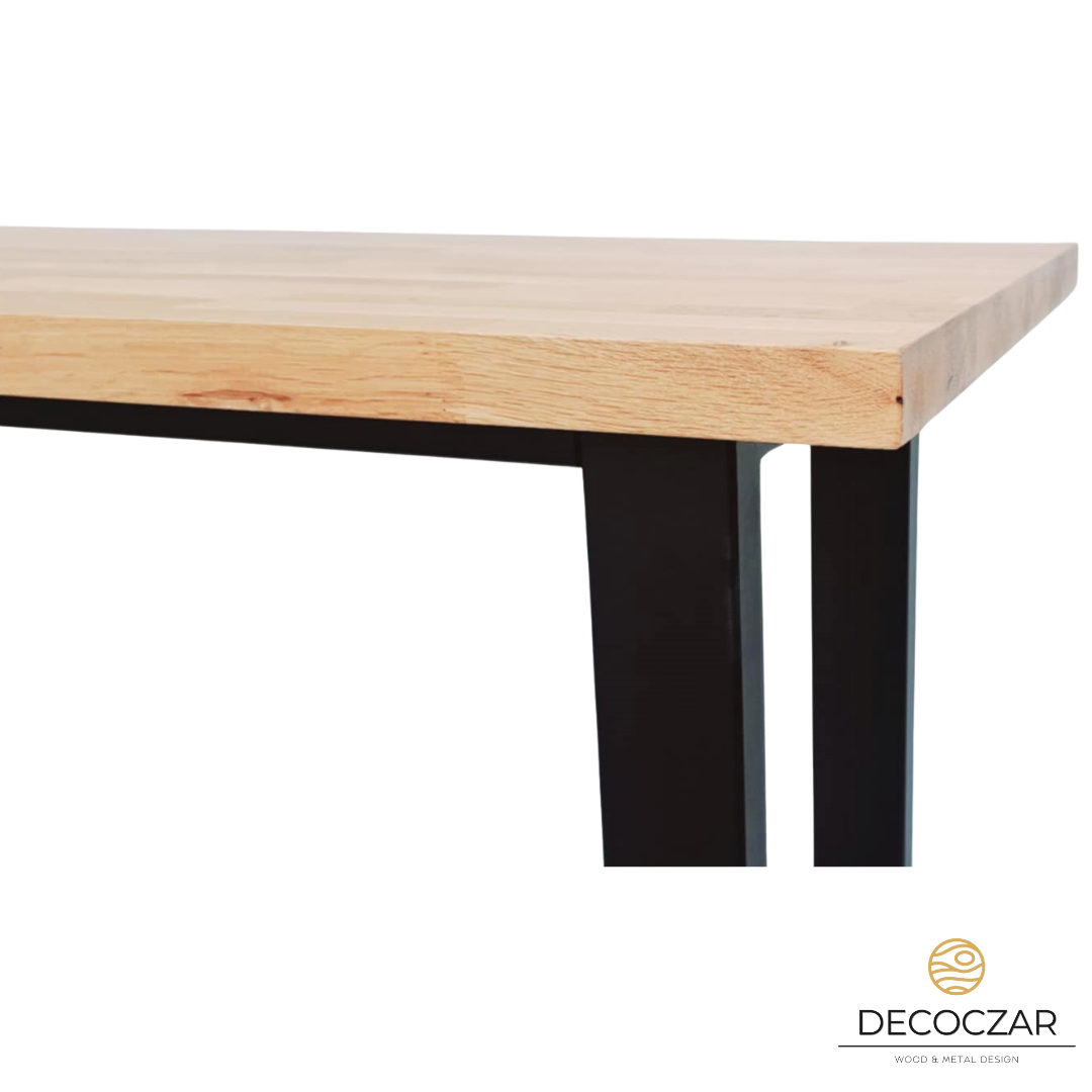 STÓŁ BAROWY DĘBOWY LOFT INDUSTRIALNY - obrazek 9