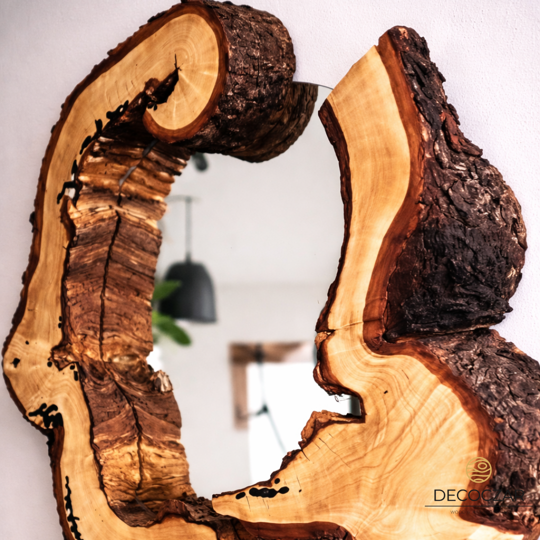 DESIGNERSKIE LUSTRO Z DREWNA LITEGO LOFT - obrazek 3